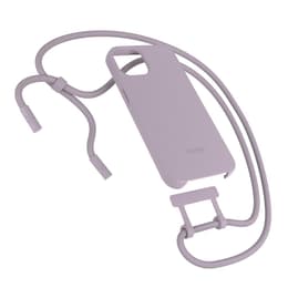 Case iPhone 14 Plus - Natural material - Purple
