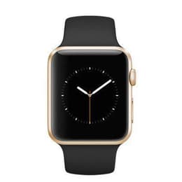 Apple Watch (Series 3) 2017 GPS 38 - Aluminium Gold - Sport loop Black