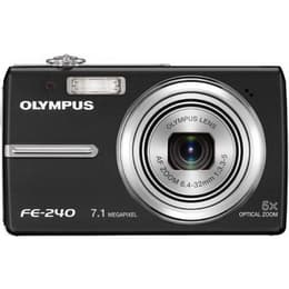 Compact FE-240 - Black + Olympus Olympus Lens AF Zoom 38-190 mm f/3.3-5.0 f/3.3-5.0