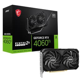 Msi NVIDIA GeForce RTX 4060 Ti 8GB GDDR6 VENTUS 2X Graphics Card