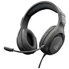 G-Lab Korp Yttrium noise-Cancelling gaming wired Headphones with microphone - Black
