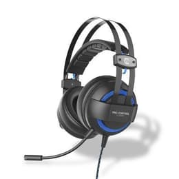 Under Control Pro Control E-Sport noise-Cancelling gaming wired Headphones with microphone - Black/Blue