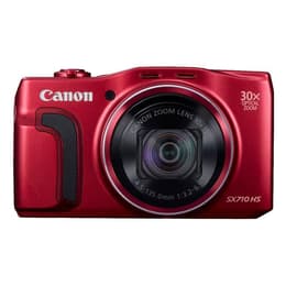 Compact PowerShot SX710 HS - Red + Canon Canon Zoom Lens 25-750 mm f/3.2-6.9 f/3.2-6.9