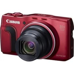 Compact PowerShot SX710 HS - Red + Canon Canon Zoom Lens 25-750 mm f/3.2-6.9 f/3.2-6.9