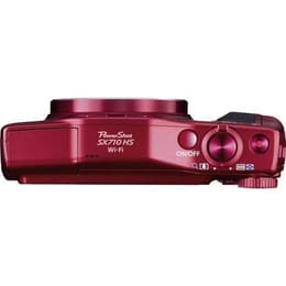 Compact PowerShot SX710 HS - Red + Canon Canon Zoom Lens 25-750 mm f/3.2-6.9 f/3.2-6.9