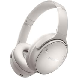 Bose Quietcomfort noise-Cancelling wired + wireless Headphones with microphone - White