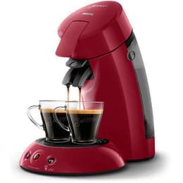 Espresso with capsules Senseo compatible Philips HD6554/91 L - Red