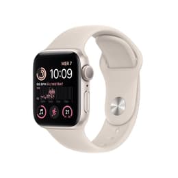 Apple Watch (Series SE) 2022 GPS 40 - Aluminium White - Sport band White