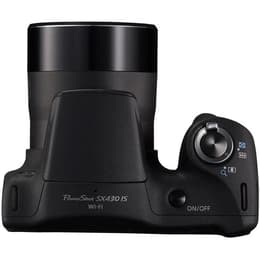 Compact PowerShot SX430 IS - Black + Canon Zoom Lens 45x IS 24-1080mm f/3.5-6.8 f/3.5-6.8