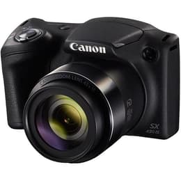 Compact PowerShot SX430 IS - Black + Canon Zoom Lens 45x IS 24-1080mm f/3.5-6.8 f/3.5-6.8