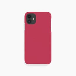 Case iPhone 11 - Natural material - Red