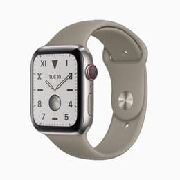 Apple Watch (Series 5) 2019 GPS + Cellular 44 - Titanium Grey - Sport band Grey
