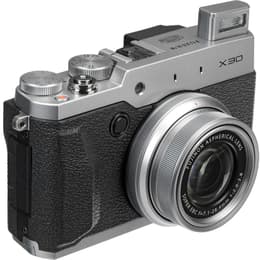 Compact FinePix X30 - Silver + Fujifilm Fujinon Aspherical Lens Super EBC 7.1-28.4mm f/2.0-2.8 f/2.0-2.8