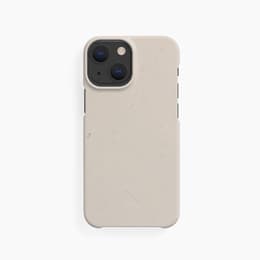 Case iPhone 13 Mini - Natural material - White