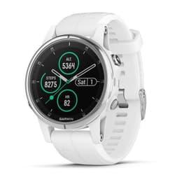 Garmin Smart Watch Fenix 5S Plus HR GPS - White
