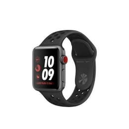Apple Watch (Series 3) 2017 GPS 38 - Aluminium Space Gray - Nike Sport band Black