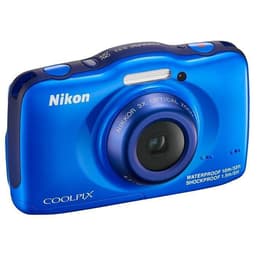 Compact CoolPix S32 - Blue + Nikon Nikkor f/3,3-5,9 30-90mm f/3.3-5.9
