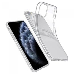 Case iPhone 11 and 2 protective screens - TPU - Transparent