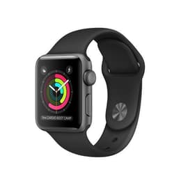 Apple Watch (Series 2) 2016 GPS 38 - Aluminium Space Gray - Sport Nike Black