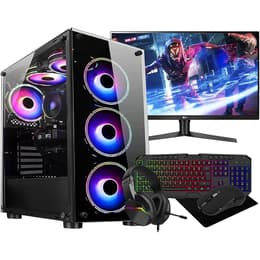 Xyramax Full Set Gaming PC Core i5-4460 3.2 GHz - SSD 128 GB + HDD 1 TB - 8GB