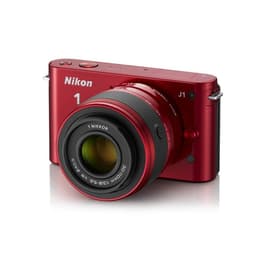 Instant - Nikon 1 J1 Red + Lens Nikon 30-110mm f/3.5-5.6 VR