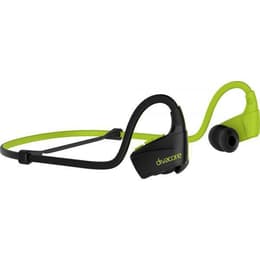 Divacore Redskull Earbud Bluetooth Earphones - Black/Green