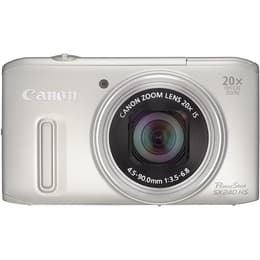 Compact - Canon PowerShot SX240HS Silver + Lens Canon Zoom lens 20x 4.5-90mm f/3.5-6.8 IS