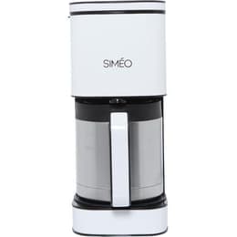 Espresso machine Without capsule Simeo CFP255 L - White
