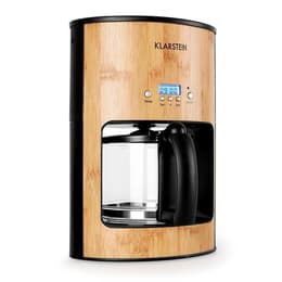 Coffee maker Without capsule Klarstein Bamboo Garden 1.25L -