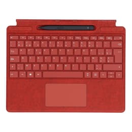 Microsoft Keyboard AZERTY Belgian Wireless Backlit Keyboard Surface Pro X / 8 / 9 Signature Keyboard + Slim Pen