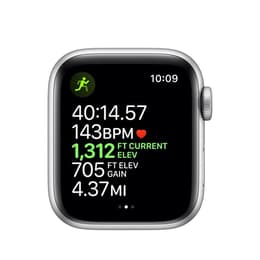 Apple Watch SE Series 1 (2020) - (band not included) - GPS + Cellular 44 mm - Silver Aluminium