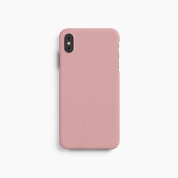 Case iPhone XS Max - Natural material - Pink