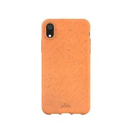 Case iPhone XR - Natural material - Cantaloupe