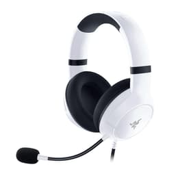 Razer Kaira noise-Cancelling gaming wired Headphones with microphone - White