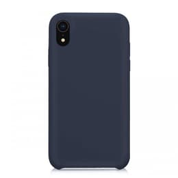 Case iPhone XR and 2 protective screens - Silicone - Blue