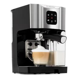 Espresso coffee machine combined Nespresso compatible Klarstein BellaVita 1.4L - Grey
