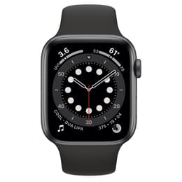 Apple Watch (Series 6) 2020 GPS 44 - Aluminium Space Gray - Sport band Black