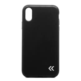 Case iPhone XR and protective screen - Plastic - Black