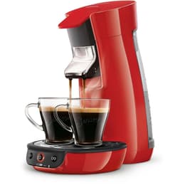Pod coffee maker Senseo compatible Philips HD7829/83 0,9L - Red