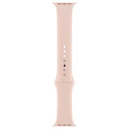 Apple Watch Series 7 (2021) GPS + Cellular 45 mm - Stainless steel Gold - Sport band Pink