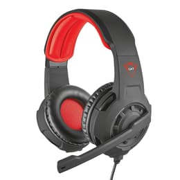 Trust GXT 310 gaming wired Headphones with microphone - Black/Red