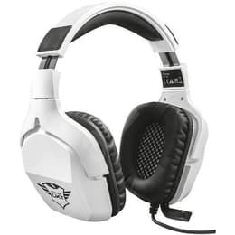 Trust GXT 354 Creon 7.1 Bass Vibration gaming wired Headphones with microphone - White