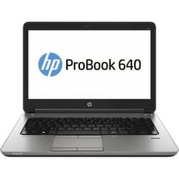 HP ProBook 640 G1 14-inch (2014) - Core i5-4340M - 8GB - SSD 256 GB QWERTY - English