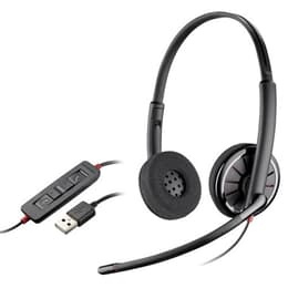 Plantronics Blackwire 5200 noise-Cancelling wired Headphones with microphone - Black