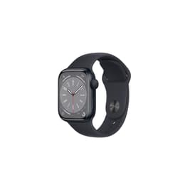 Apple Watch (Series 8) 2022 GPS 41 - Aluminium Black - Sport band Black