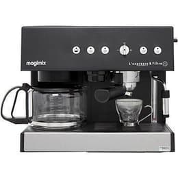 Espresso coffee machine combined Paper pods (E.S.E.) compatible Magimix ED 135A 1.4000L - Black