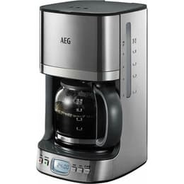 Coffee maker Without capsule Aeg KF7600 1.25L - Silver/Black
