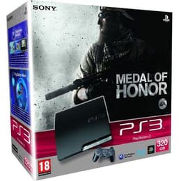 PlayStation 3 Slim - HDD 320 GB - Black
