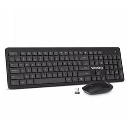 Victsing Keyboard QWERTY English (UK) Wireless pc176