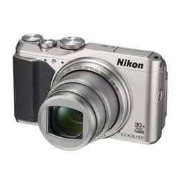 Compact COOLPIX S9900 - Silver + Nikon NIKKOR 30X Wide Optical Zoom ED VR 4.5-135 mm f/3.7-6.4 f/3.7-6.4